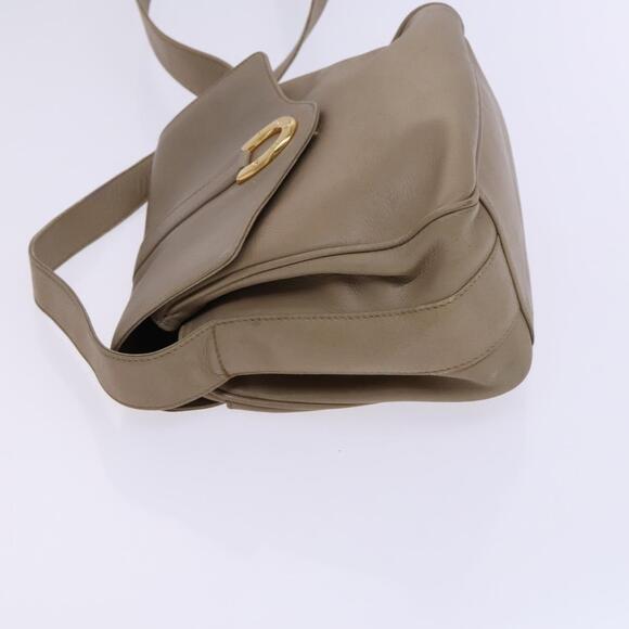 GUCCI Shoulder Bag Leather Beige Gold 001 2113 001 2113 - Picture 5 of 13